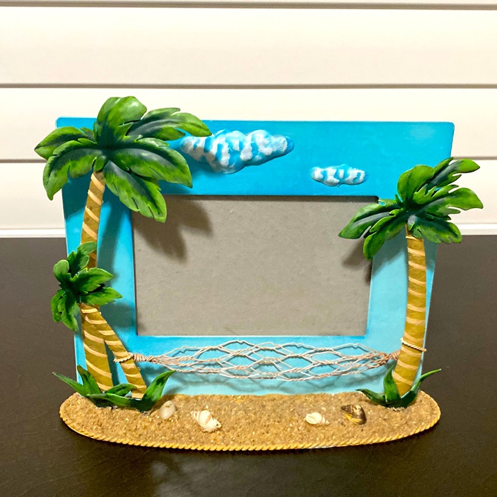 3D Tropical Photo Frame
